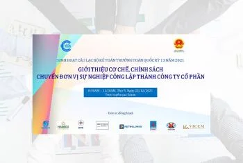 Sinh hoạt câu lạc bộ kế toán trưởng toàn quốc kỳ 13 năm 2021