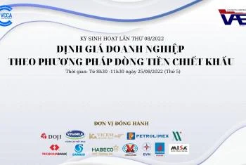 Định giá doanh nghiệp theo phương pháp dòng tiền chiết khấu - Thư mời tham dự sinh hoạt CLB Kế toán trưởng toàn quốc kỳ 08 năm 2022