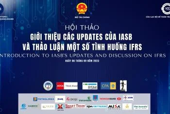 Hội thảo với Ủy ban Chuẩn mực kế toán quốc tế IASB 06/09/2023