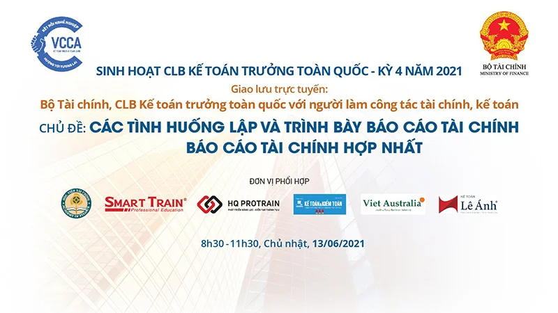 Đăng ký tham gia hội thảo CLB Kế toán trưởng toàn quốc