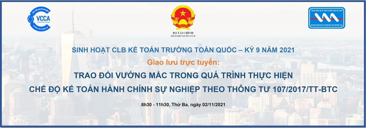 Sinh hoạt CLB kế toán trưởng toàn quốc - kỳ 9 năm 2021